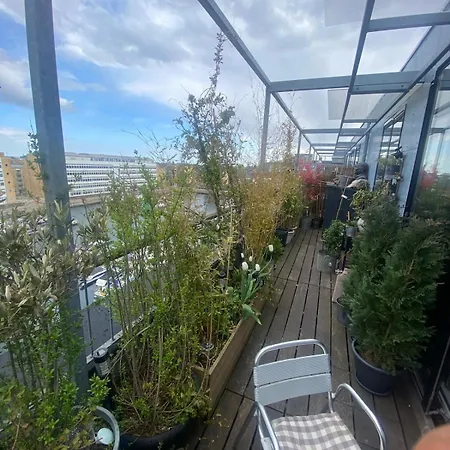 Appartement Artist's Penthouse By The Water's Edge Kopenhagen